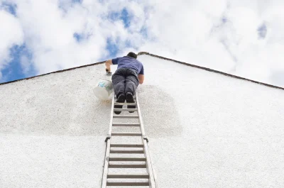 Peinture extérieure au Saulcy — façades et ravalement